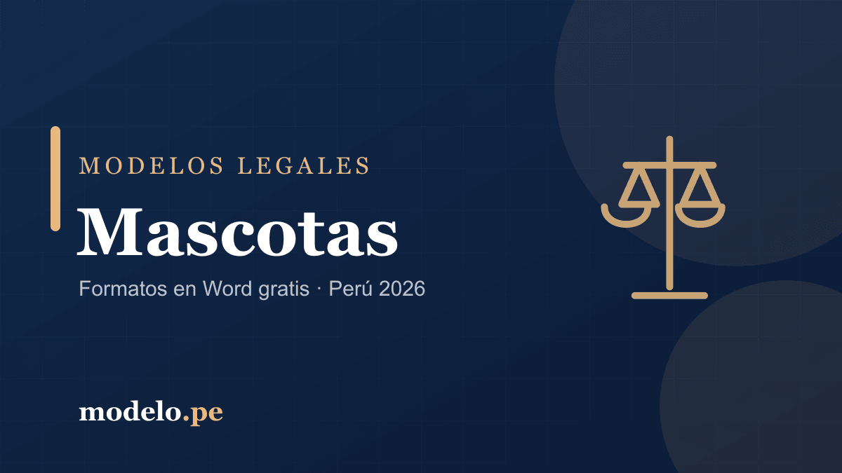 Abandonar a una mascota en Perú: ¿es delito? — guía legal mascotas Perú 2026